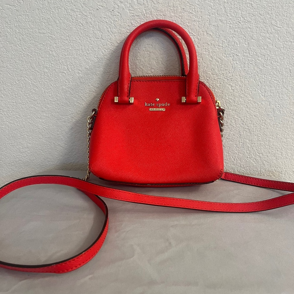 Red Mini Kate Spade Purse
